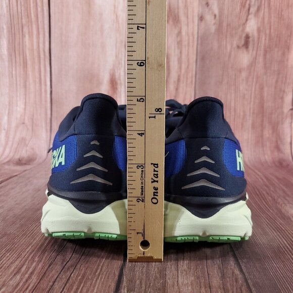 *READ* Hoka One One Clifton 8 Mens Size 10.5 D Running Shoes Blue 1119393 DBOS - Picture 13 of 15